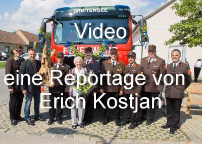 Fahrzeugeinweihung HLF2 Video
