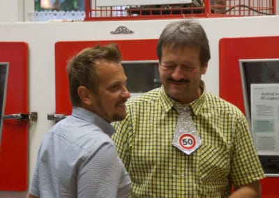 Überraschungsparty für Richard Kohl