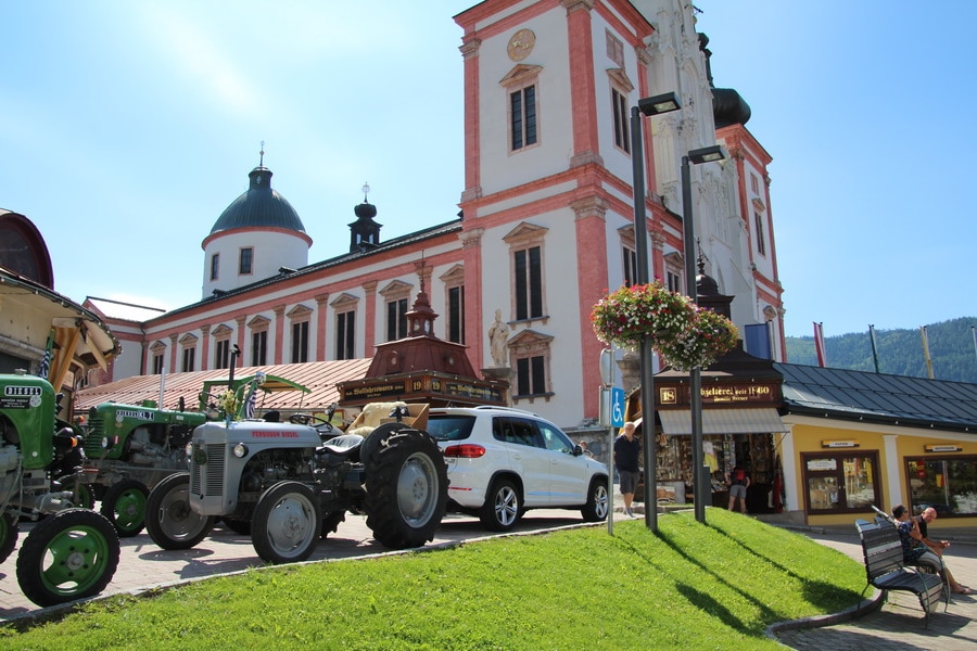 Die Fahrt nach Mariazell