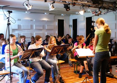 Musikprobe der Fetzigen Störche 2010