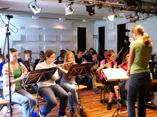 Musikprobe der Fetzigen Störche 2010