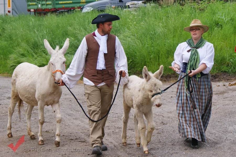 Tierumzug in Schlosshof 2011