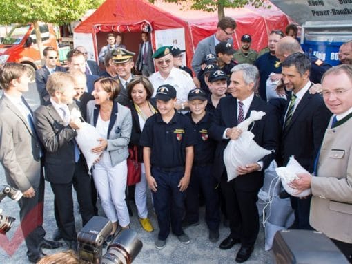 Dank für Hochwassereinsatz FF 2013