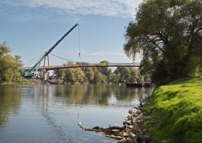 Radbrücke über die March