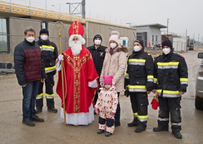 Nikolaus fährt durch Breitensee