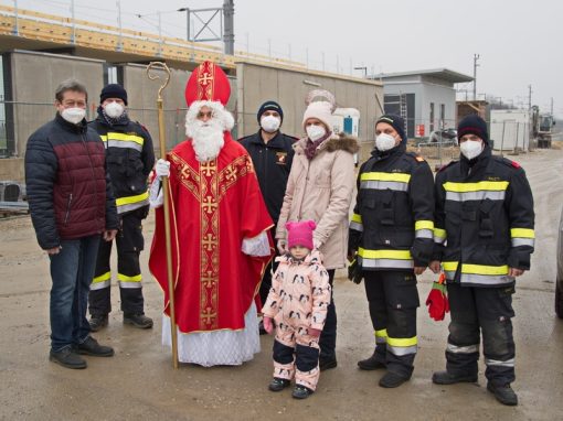Nikolaus fährt durch Breitensee