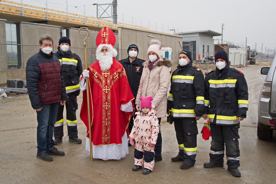 Nikolaus fährt durch Breitensee
