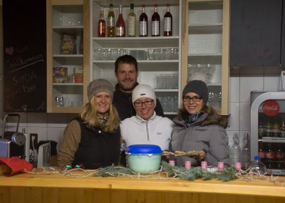 Weihnachtsgestöber in DogHof