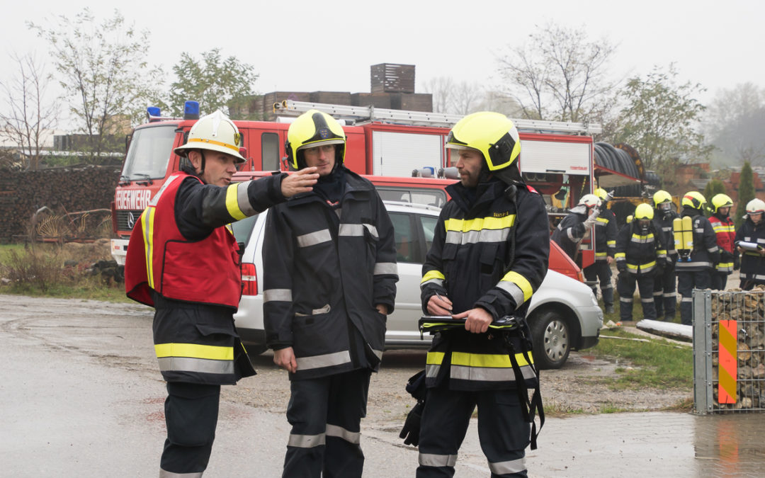 Feuerwehr Abschnittsübung in Breitensee