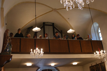 Orgel in Breitensee NÖ