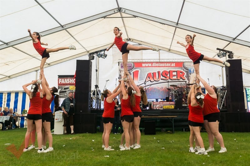 Cheerleader – Zeltfest in Marchegg 2015