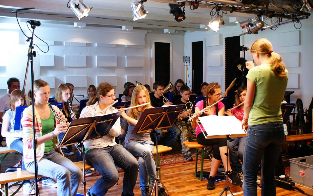 Musikprobe der Fetzigen Störche 2010