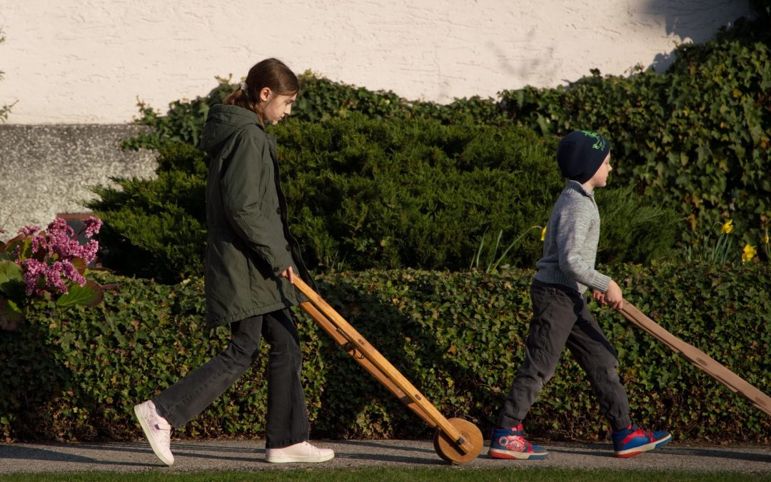 Ratschenkinder in Breitensee