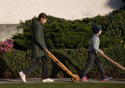 Ratschenkinder in Breitensee