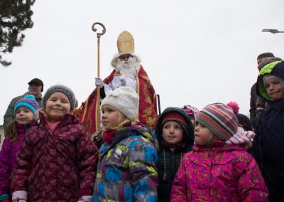Der heilige Nikolaus kommt nach Breitensee